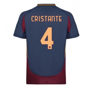 AS Roma Bryan Cristante #4 Rezervni Dres 2024-25 Kratak Rukavima